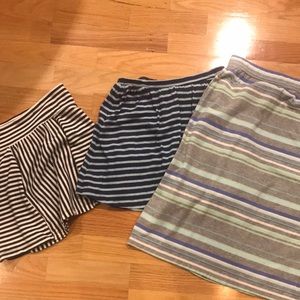 Lot of Girls summer skirts
